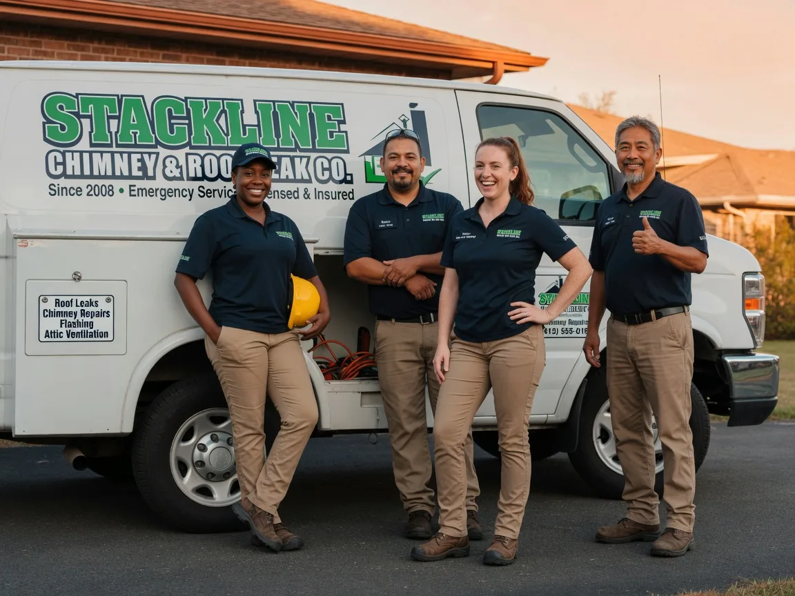Chimney flashing repair company in Reinholds, PA